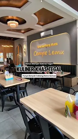 Kuliner Tegal yang wajib banget dicobain kalo lagi di Tegal. Nah untuk nginep dg harga affordable bisa di RedDoorz Plus Syariah near Stasiun Tegal 2 deket banget sama alun2 + stasiun tegal, booking langsung di aplikasi RedDoorz pake kode YUKNGINEP. #redtravelers #reddoorz #reddoorzid #bukasemuapintu #exploretegal 