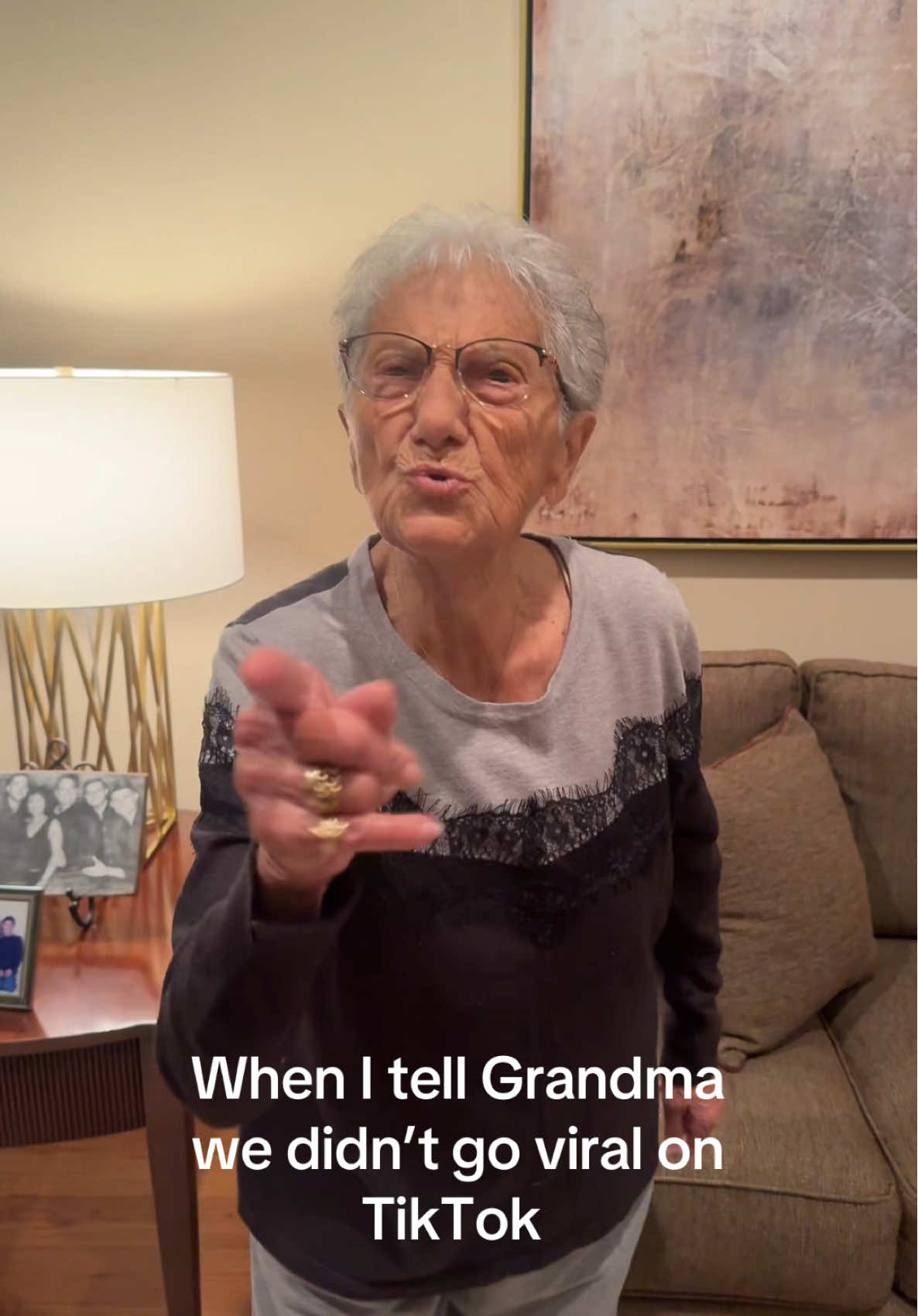 Damn. Sorry Gram 😂😂 #98yearsyoung #fyp