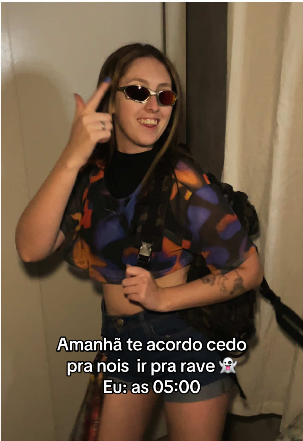 Eu um dia antes de ir pra look 🤗🤭 #rave #trance #psytrance #fyyyyy