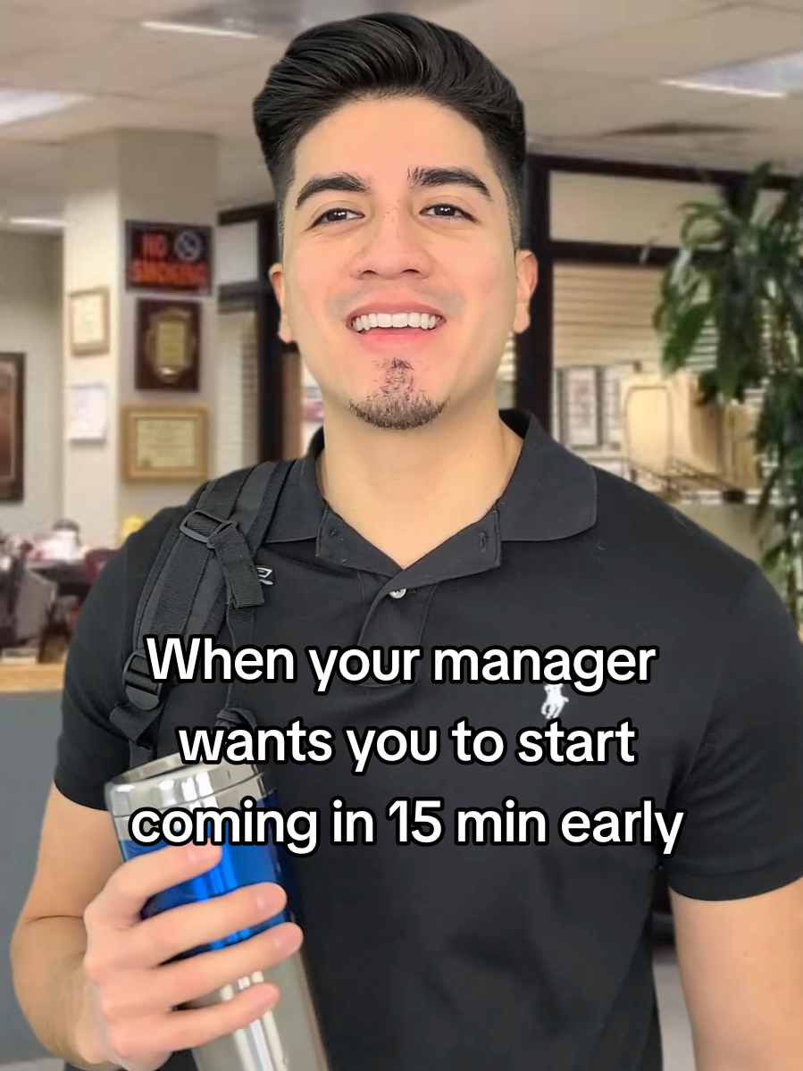 No thank you 😂 #managersbelike #bossesbelike 