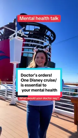 Jokes aside!  We need doctors to start prescribing 1 Disney cruise per month for our well-being.  Don’t you agree?  What would your Doctor say? This is a reminder to to what brings you joy. Do it even when it’s hard! You deserve to feel that joy! You are worth it! #disneyadult #disneycommunity #disneycruiseline #disneymagic #disneydestiny 