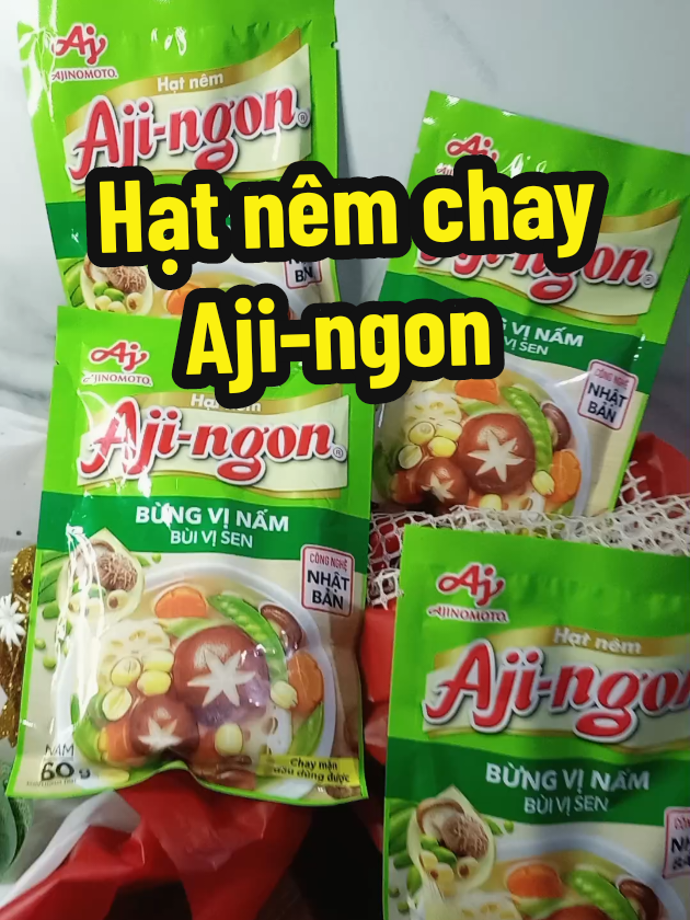 “Từ ngày dùng hạt nêm chay Aji-ngon mấy món giản đơn cũng thành thơm ngon bất ngờ #yenhuong9999 #hatnemchay  #hatnem  #monchay #giavinemchay 