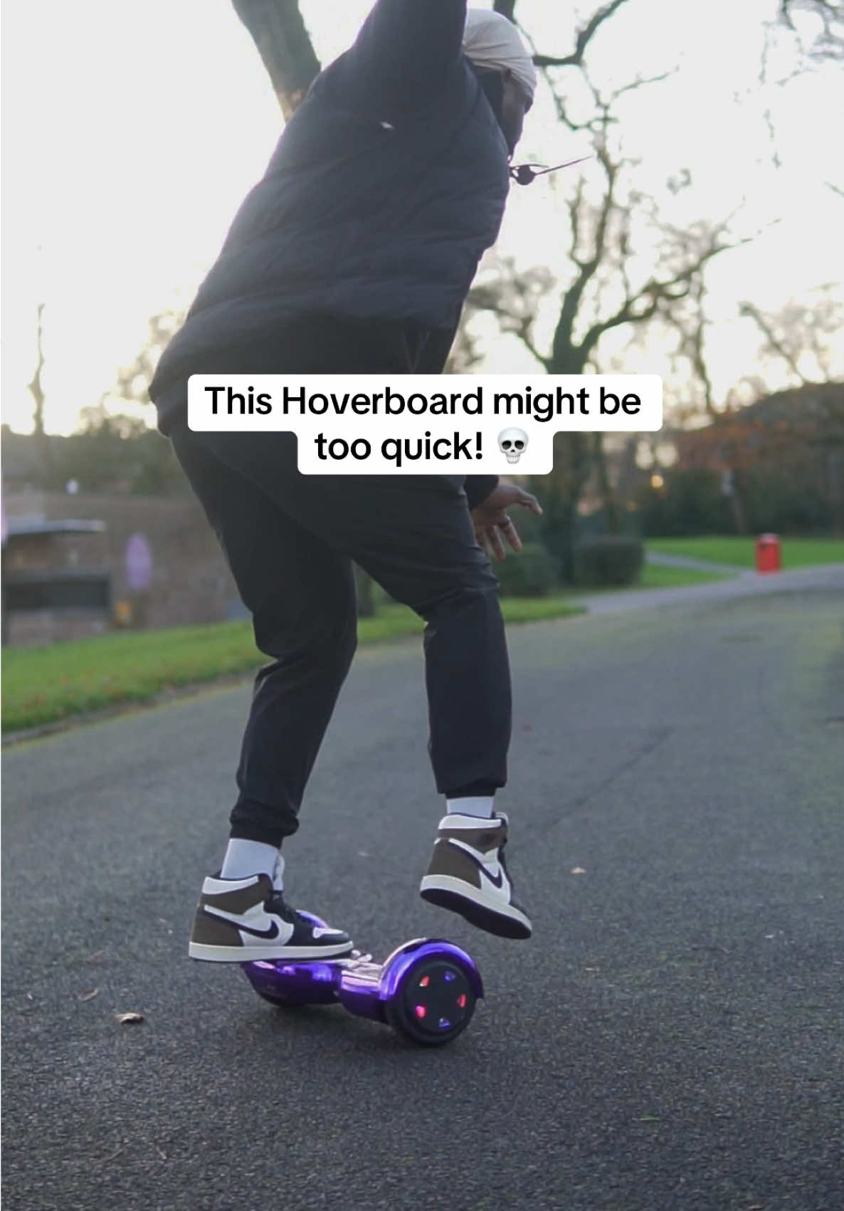 Hoverboard with LED lights and Bluetooth #hoverboard #spotlight #tiktokmademebuyit #blackfridaydeals #giftidea 