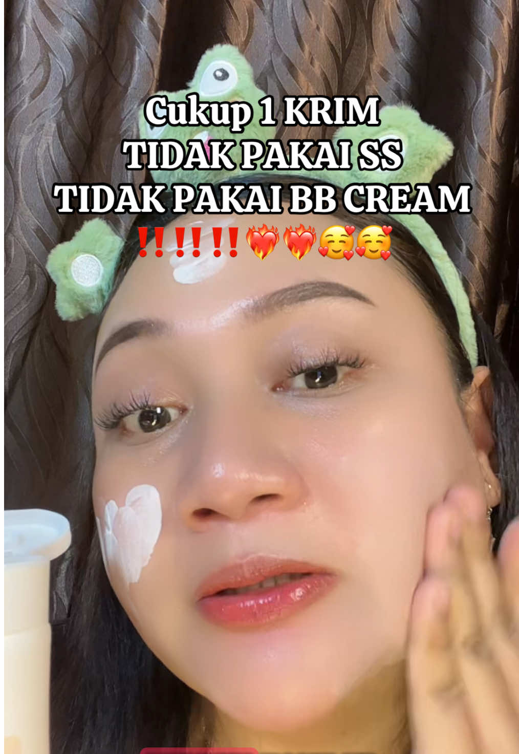 Tidak perlu sunscreen dan bedak lagi cukup pakai Lazh Cream Tone Up @Disunie skincare #toneup #lazycream #disunieskincare #skincareroutine #skincareglowing 