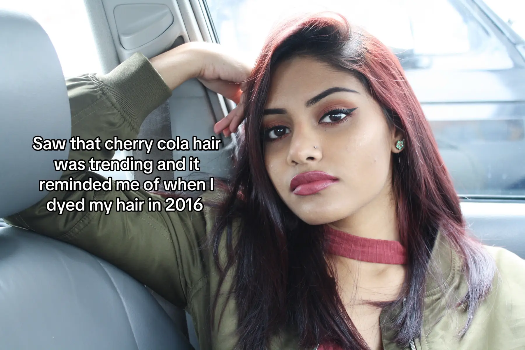 #cherrycola #cherrycolahair #redhair #trending #2016vibes 