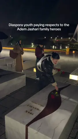 🇽🇰 🇦🇱 At the Adem Jashari Memorial Complex in Prekaz, we stood before the resting place of all 59 members of the Jashari family, an entire family who sacrificed their lives for the freedom we Albanians live with today. Walking through the graves, placing a rose on each stone, was an emotional moment of our journey. As Albanians from the diaspora returning home, we felt every name, every story, every loss. Their bravery is the reason we stand here free, connected to our roots, and proud of who we are. We honor them, we thank them, and we carry their legacy forward. 🌹 #kosova #albania #diaspora
