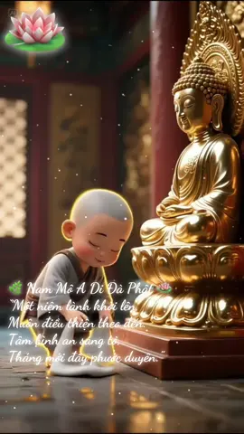 🪷 Mùng 1 khởi tâm thiện, buông nhẹ điều cũ, đón nhận điều mới 🙏🙏🙏 #phatphap #mung1 #ducphat #thanhtam #viral 