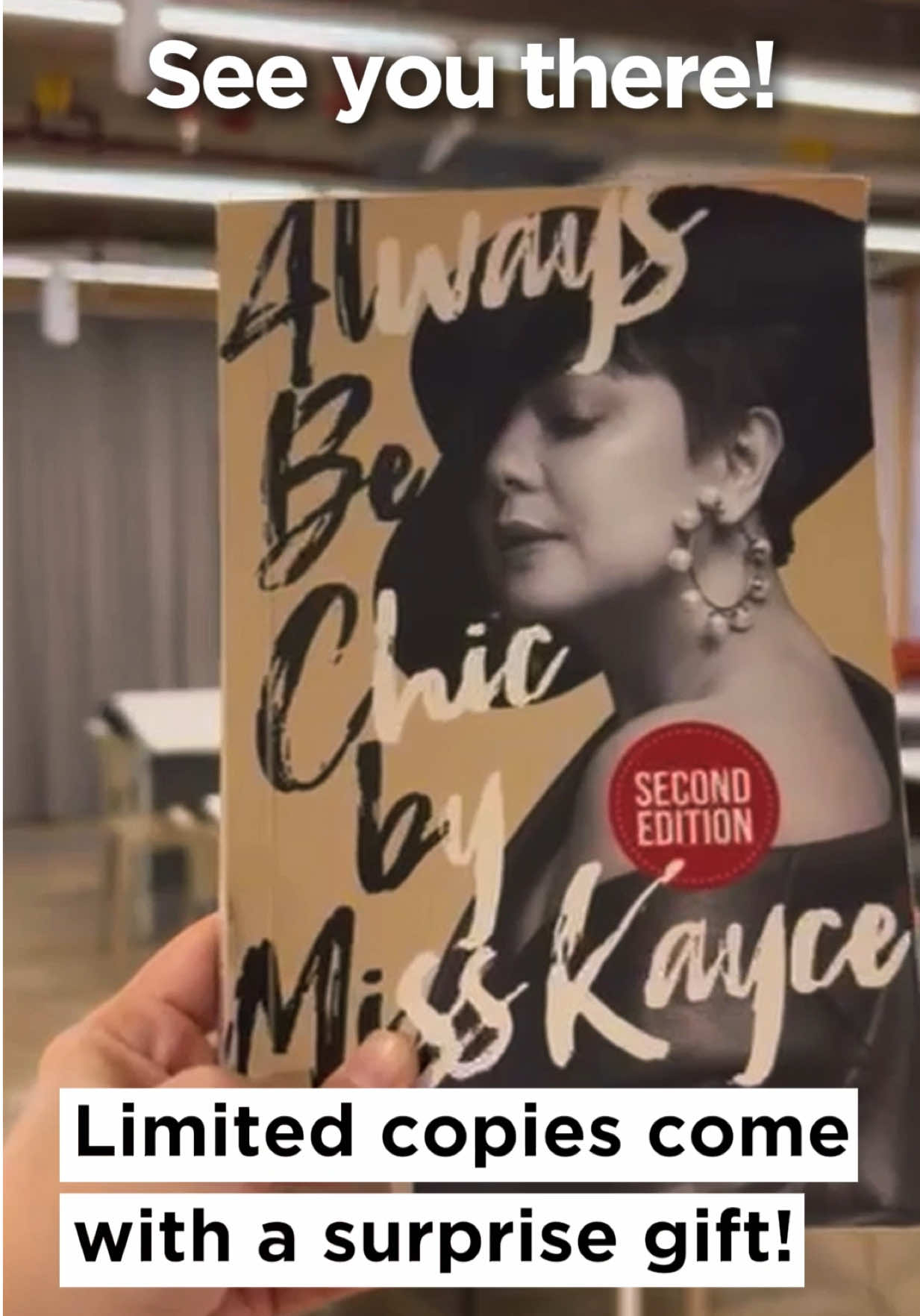 So instead of coming to Cebu this weekend for a book signing, we’re popping up at Conscious Commons for 1 day only. This November 22,2025 4PM-8PM. For the benefit of Typhoon victims in Cebu. 🙏🏻 Selling limited copies of my book, Always Be Chic by Miss Kayce. Comes with a surprise gift from Made Chic’s sponsors. ❤️ Thanks to MOLD for organizing this initiative in partnership with SEA Fam Network and BB Project 😊 Come and support us this weekend!✨