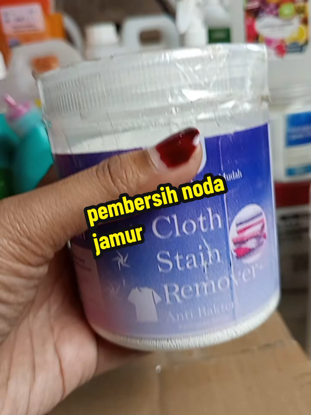 pembersih noda jamur pakaian tanpa melunturkan warna aslinya.. #pembersih #pembersihnodapakaian #pembersihnodajamur #pembersihnoda #clothstainremover 