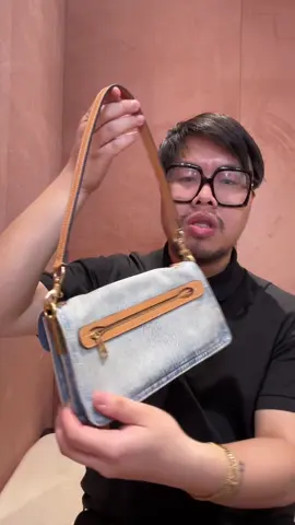 #coachretailemployee This new Coach Tabby Bag 26 in Denim with Crystal is so cute #coachny #fypシ #handbagtiktok #coachbag 