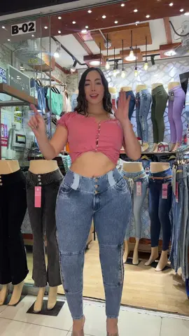 Nuevo ingreso💙 jean de 3 botones más lindos detalles ✅🛍 #gamarra #pantalones #ropademujer #jeans #modafeminina 