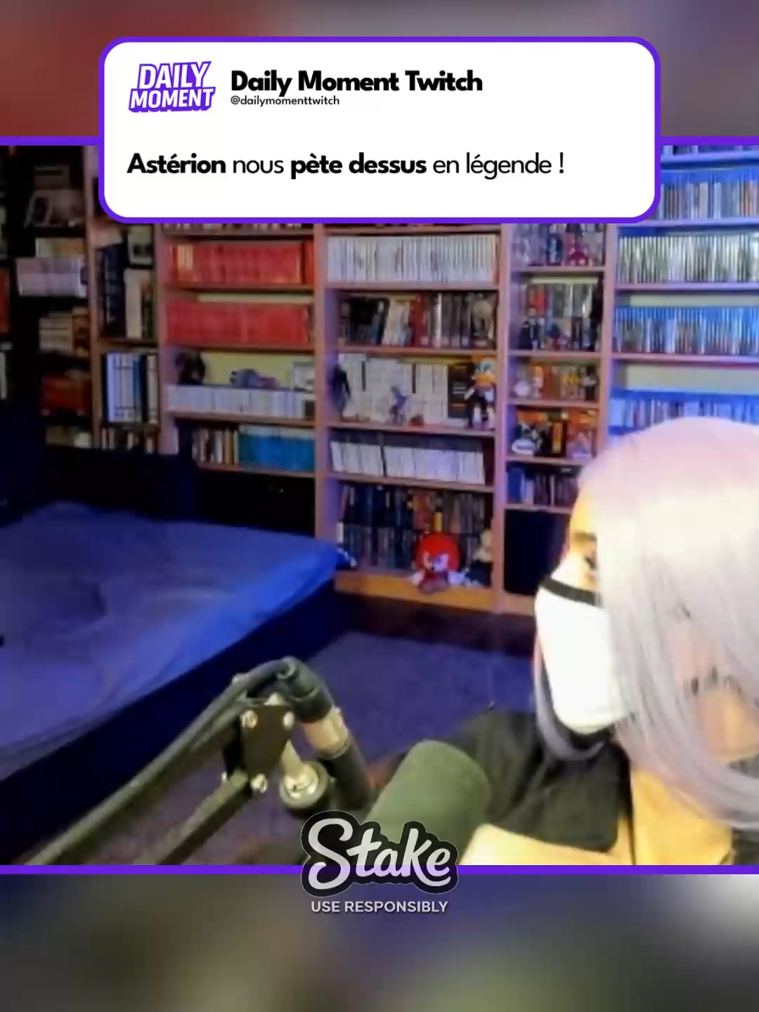 Astérion nous pète dessus en légende ! 🔔 Abonnez-vous à @dailymomenttwitch pour la suite !
