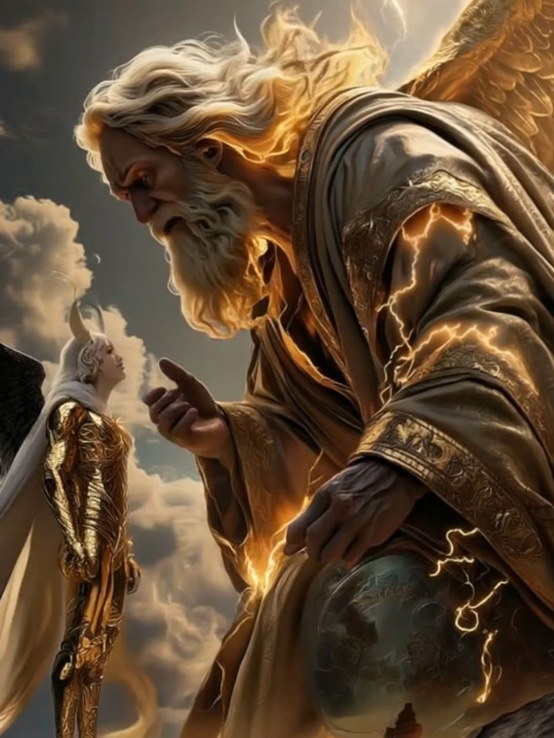 O QUE DEUS DISSE A LÚCIFER ANTES DE SUA QUEDA. #DEUS #HISTORIA #BIblia