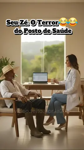 Seu Zé: O Terror do Posto de Saúde😂😂😂