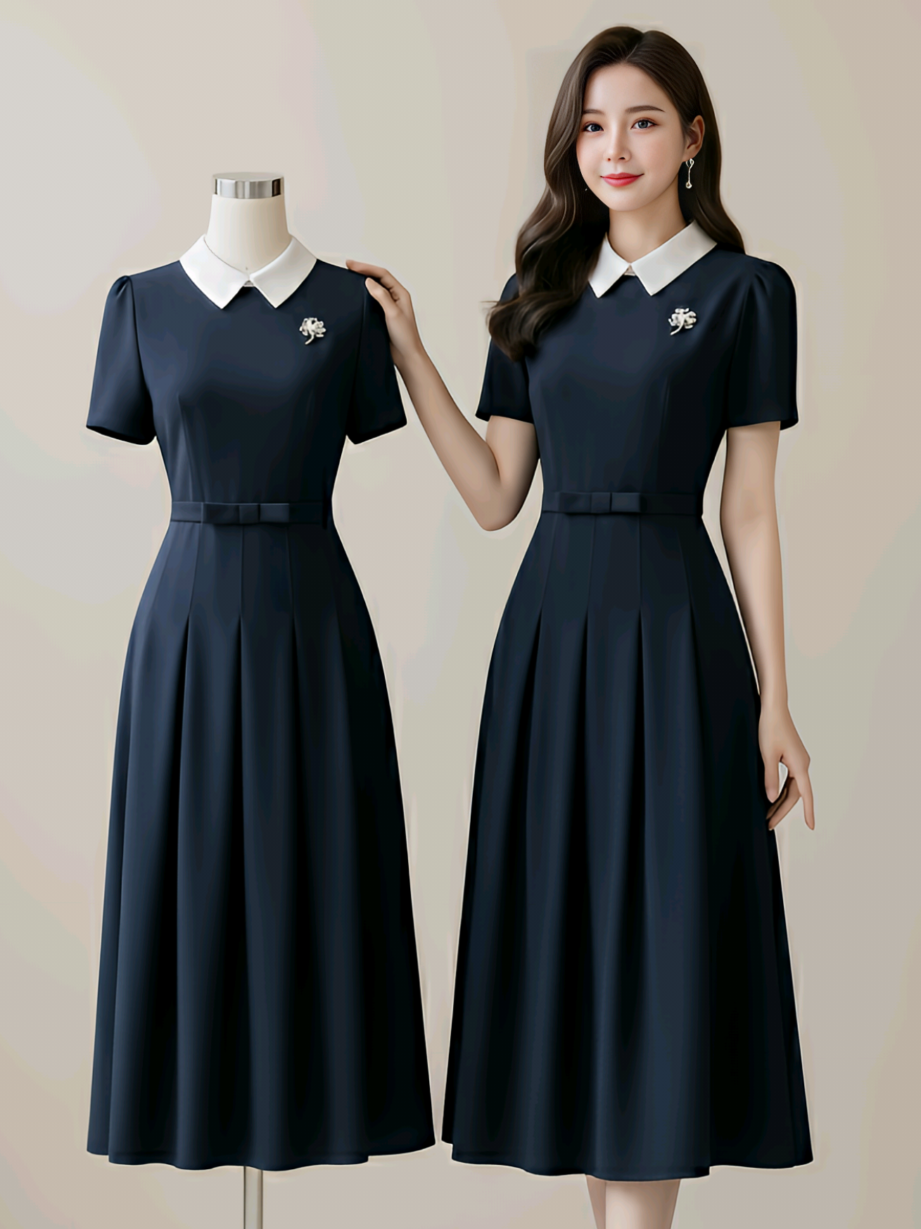 Gợi ý mẫu đầm Bemine đi làm dễ mến nhất quả đất #tiemvaynhanang #bemineofficial #thoitrangcongso #vaycongso #damcongso 