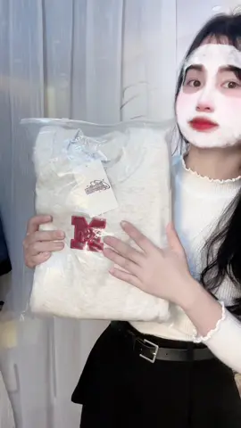 Áo Sweater nỉ Lông Cáo #xuhuong#trending#thoitrangnu#trendingvideo 