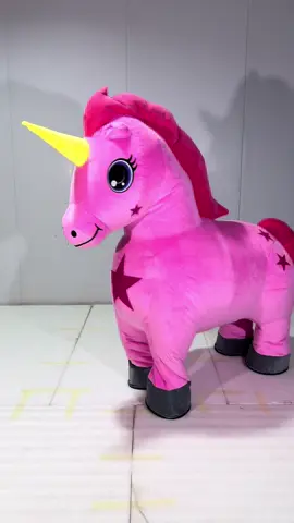 inflatable unicorn mascot costume #unicorn #horse #mascot #costume #factory #plush #inflatablemascot #walking #funny #animal #costumeideas #funnyvideos #fur #custom #custom #china #decoration 