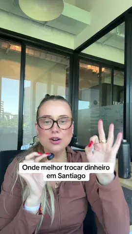 Onde melhor trocar dinheiro em Santiago #dicaschile #passeioschile #roteirochile 