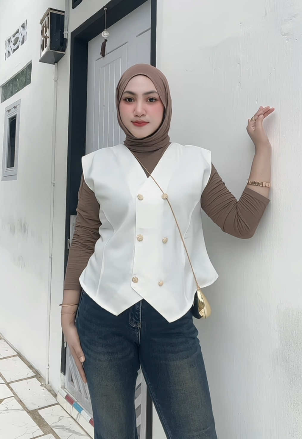 Cakep plusnya murah banget🤏🤍 #vest #atasanwanita #vestwanita #OOTD #masukberanda 