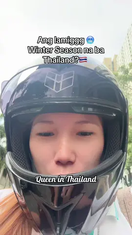 Good morning 🥶🥶 7am na pero ka lamiggggg Winter yern? Hello, Thailand! 🇹🇭  #missqueeninthailand #queeninthailand #queenmaepeseven #thailand #teacherinthailand 