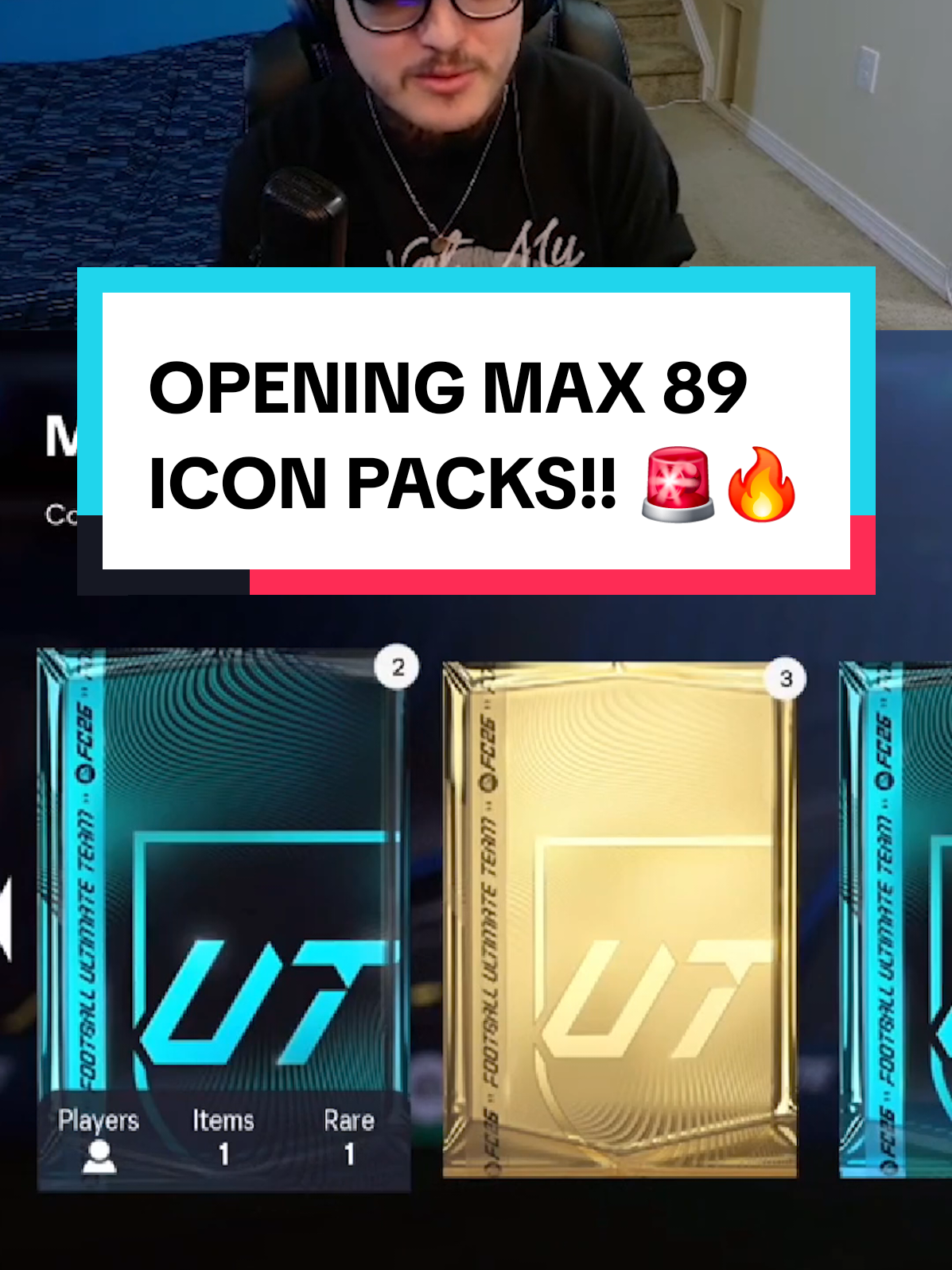 🚨 MAX 89 ICON PACKS!! 🚨 #eafc26 #fifaultimateteam #fifa #fc26 #eafc 