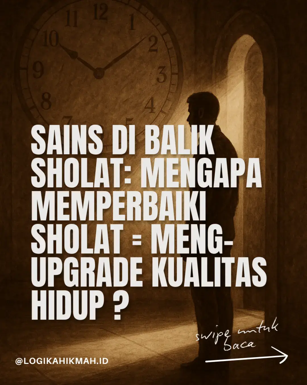 Banyak orang sholat setiap hari, tapi tidak tahu bahwa sholat adalah sistem keteraturan hidup yang bekerja 5 kali sehari. Secara sains, sholat adalah daily reset yang menyelaraskan: • ritme tubuh (circadian rhythm) • fokus otak (prefrontal cortex) • emosi dan stres • disiplin harian • prioritas hidup Sholat bukan hanya ritual. Sholat adalah teknologi penyetel hidup yang Allah berikan kepada manusia modern yang hidupnya semakin chaos. Ketika kamu memperbaiki sholatmu: tubuhmu lebih tertib pikiranmu lebih jernih emosimu lebih stabil keputusanmu lebih presisi rezekimu lebih terarah hidupmu lebih selaras Ilmuwan menyebutnya daily reset mechanism. Islam sudah mengajarkannya sejak 1400 tahun lalu. Benar kata para ulama: “Siapa yang memperbaiki sholatnya, Allah akan memperbaiki seluruh hidupnya.” #spiritualscience #sainsislam #manfaatsholat #dailyreset #selfimprovementmuslim
