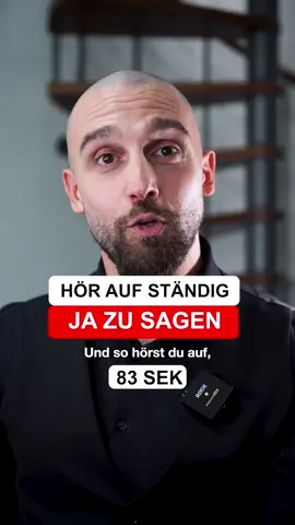 Hör auf ständig Ja zu sagen - Kommunikation - Mentalmentoring - Rhetorik - Strategie