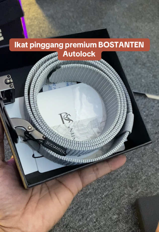 Ikat pinggang BOSTANTEN Autolock #ikatpinggangpremium #ikatpinggangpria #ikatpinggangcowok #ikatpinggangsekolah #ikatpinggangkerja 