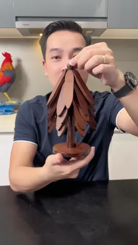 Thảm Cách Nhiệt Cây Thông Noel Cao Cấp Gỗ Nguyên