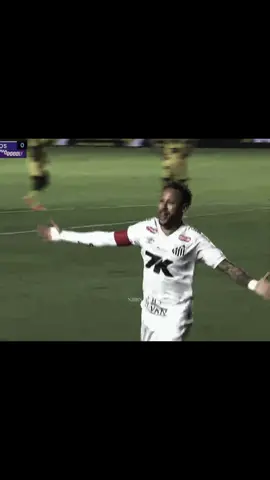 Neymar scored 🥹 #neymar #neymarjr10 #santos #fyp 