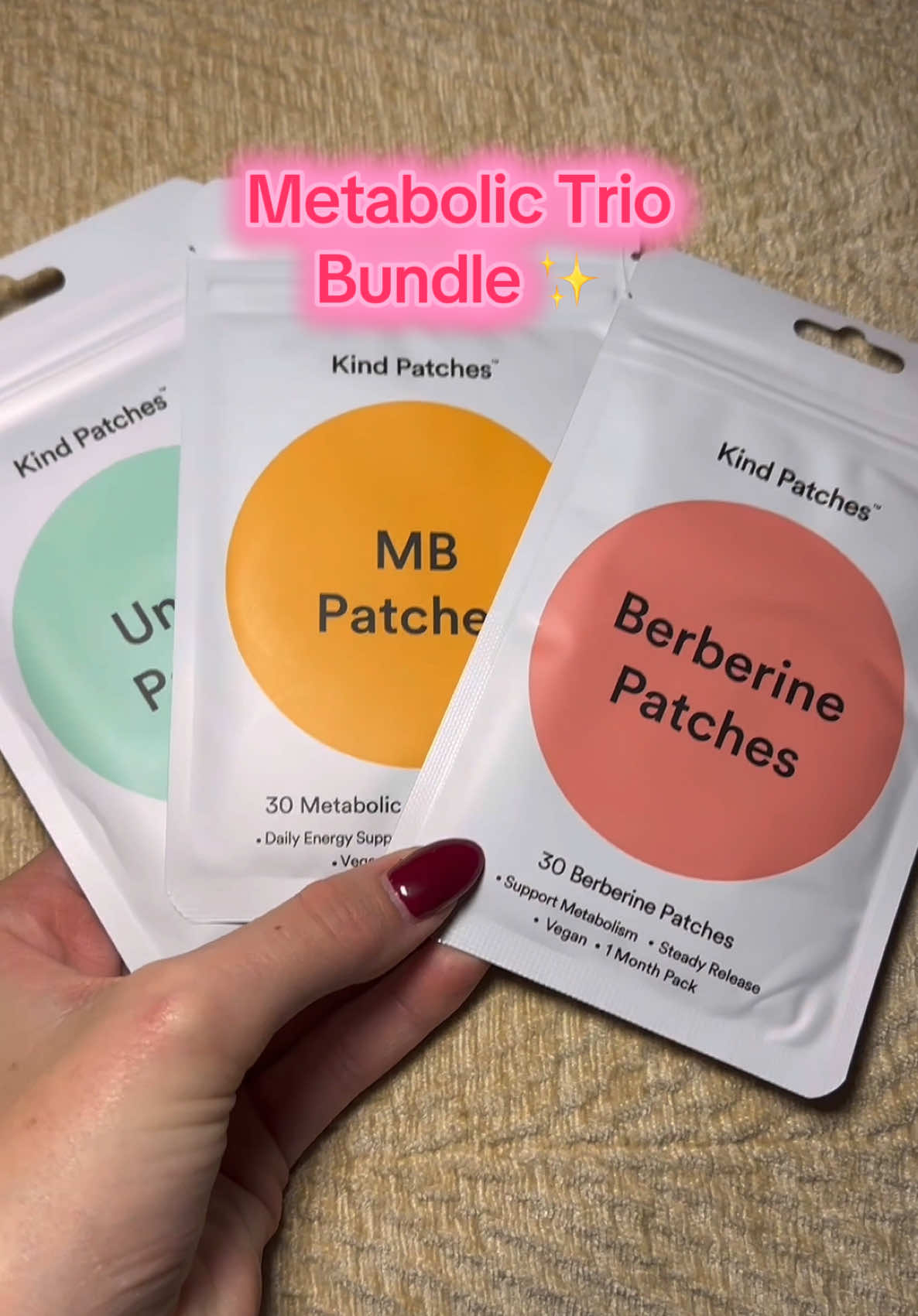 these have been a game changer for my daily routine. less sugar cravings, more energy, and less bloating. oh and did I mention they’re on sale ❤️‍🔥 #tiktokblackfriday #blackfridaysale #blackfridaydeals @Kind Patches USA 