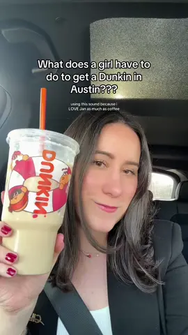 @Dunkin' can you come to ATX please??? I also want to run on coffee #dunkin #coffee #atx 