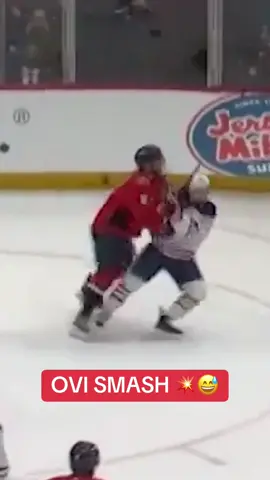 Ovi flattened ‘em 😅 #NHL #hockey #hockeytiktoks #washingtoncapitals #ovechkin 
