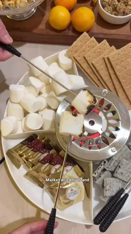 #CVSPartner 🕯️ Losing an hour and having a newborn means more nights at home. Date nights in can be so cozy especially when you grab all of your favorites from @CVS Pharmacy. 🍫I got a flameless s’mores maker to set the mood and added in all of our Well Market snacks. The dried mangoes are 10/10! Plus animal face masks and favorite skincare for a little at home spa night. I highly recommend romanticizing cozy nights at home this Fall with CVS.  #HealthierHappensTogether #datenight #athome #homemade 