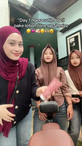 lbodycarean dri bocill biar besarnya glow up🤭  #sheriz #sherizbodylotion #lotiontoneup 