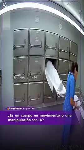 ¡Viral y escalofriante! 😱 Un video de un supuesto cadáver moviéndose en una morgue está revolucionando las redes, generando dudas: ¿es real o IA? La evidencia apunta a que el clip es generado por Inteligencia Artificial. ☝️🤖Aunque existen movimientos post-mortem reales, este video exagera y fabrica la escena.😆 ¡La IA creando terror! #AztecaCampeche #SiempreConectados #MantenteInformado