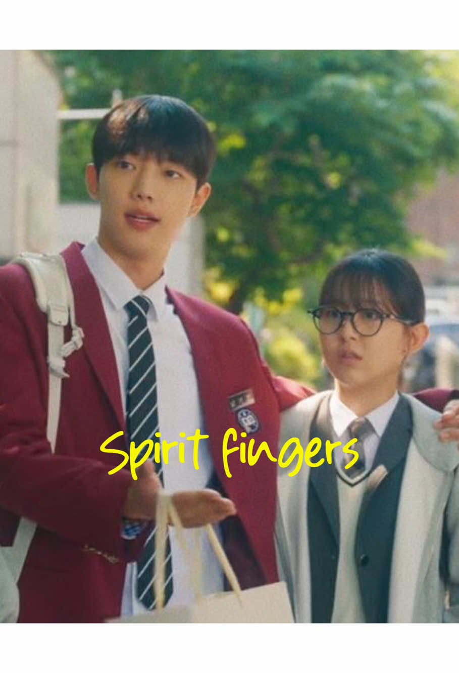 Spirit fingers // nat tha mee #fypシ゚ #fyp #song #edit #kdrama 