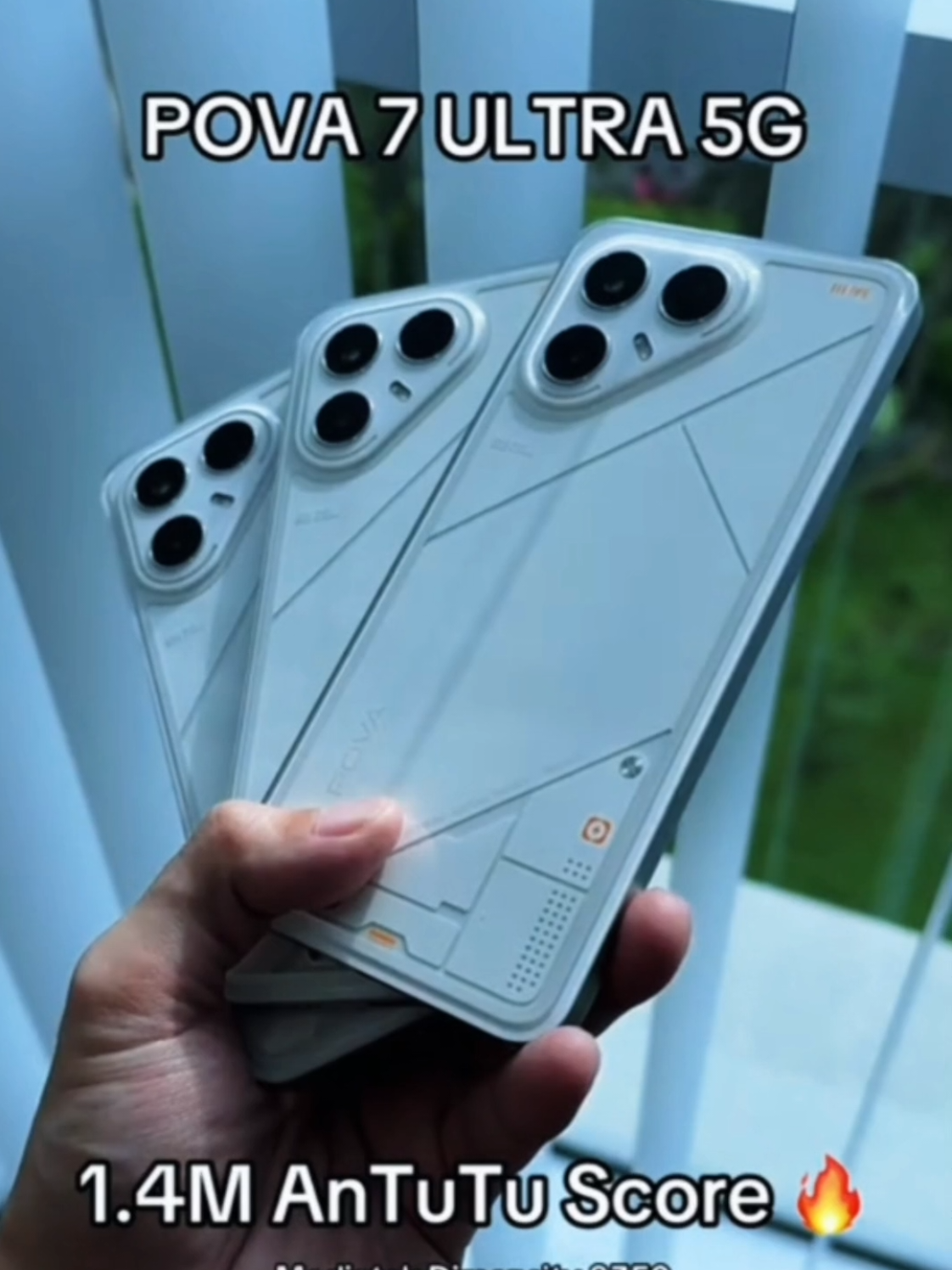 Tecno Pova 7 Ultra 5G, Varian tertinggi pada Pova 7 Series. #tecnoindonesia #tecnosulawesi #tecnopova7series #pova7ultra5g #tecnopromotor 