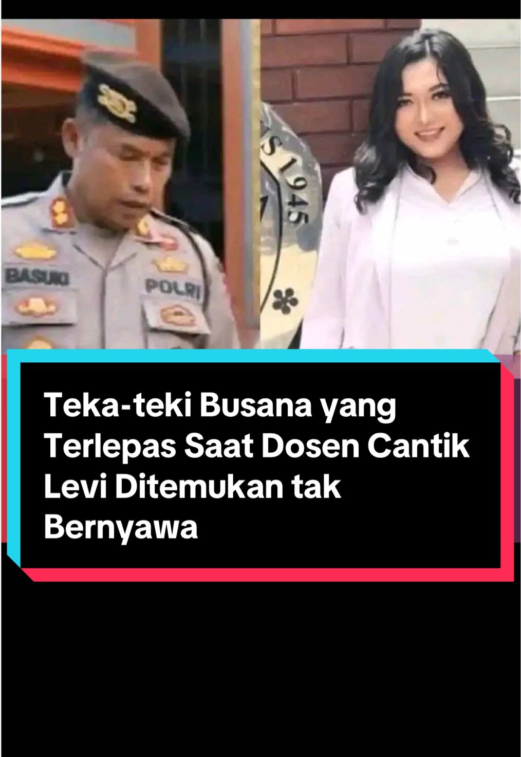 Kasus kematian dosen Hukum Pidana Universitas 17 Agustus 1945 (Untag) Semarang, Dwinanda Linchia Levi (35), memunculkan sejumlah tanda tanya besar. Ia ditemukan tewas di sebuah hotel di kawasan Gajahmungkur, Kota Semarang, pada Senin (17/11/2025) pukul 05.40 WIB. Pihak keluarga menyebut terdapat berbagai kejanggalan, mulai dari kondisi jasad dengan pakaian terlepas hingga keterlambatan penyampaian kabar duka.  Situasi semakin kompleks ketika diketahui bahwa seorang perwira polisi, AKBP Basuki, berada di lokasi kejadian saat jenazah ditemukan. Basuki merupakan Kasubdit Dalmas Ditsamapta Polda Jawa Tengah. Fakta bahwa nama Dwinanda dan Basuki tercantum dalam satu Kartu Keluarga turut menimbulkan pertanyaan mengenai hubungan keduanya dan keterkaitannya dengan peristiwa tersebut. #Semarang 