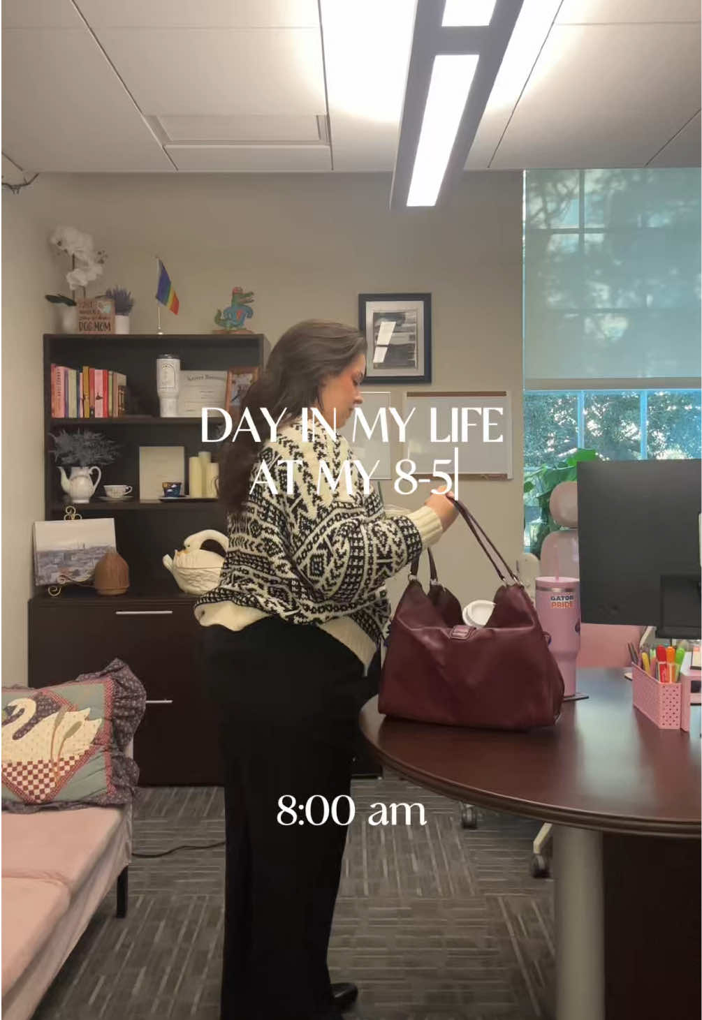 asmr day in my life at my 8-5 with timestamps ☁️⌨️  • • • • • #dayinmylife #dailyvlog #corporatelife #spendthedaywithme #fyp  Timestamped day in my life vlog, simple work ootd, morning motivation routine, daily vlog reels, cleaning reels inspo, vanilla girl aesthetic, healthy lifestyle reels, what i ate at my 8-5, relatable vlog, get dressed with me, asmr reels, office life, after work routine, 5-8 after work routine, productive vlog reels, asmr aesthetic reels 