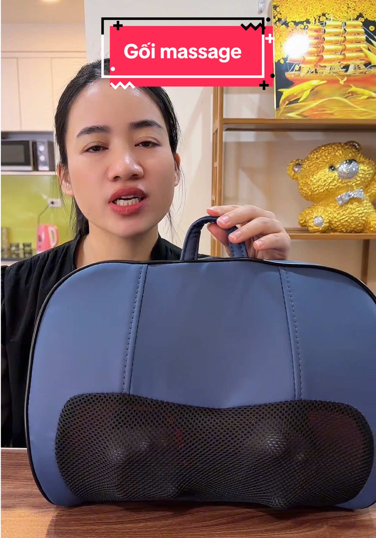 Gối massage đa năng #nhacuaenn #goimassage #kingedo 