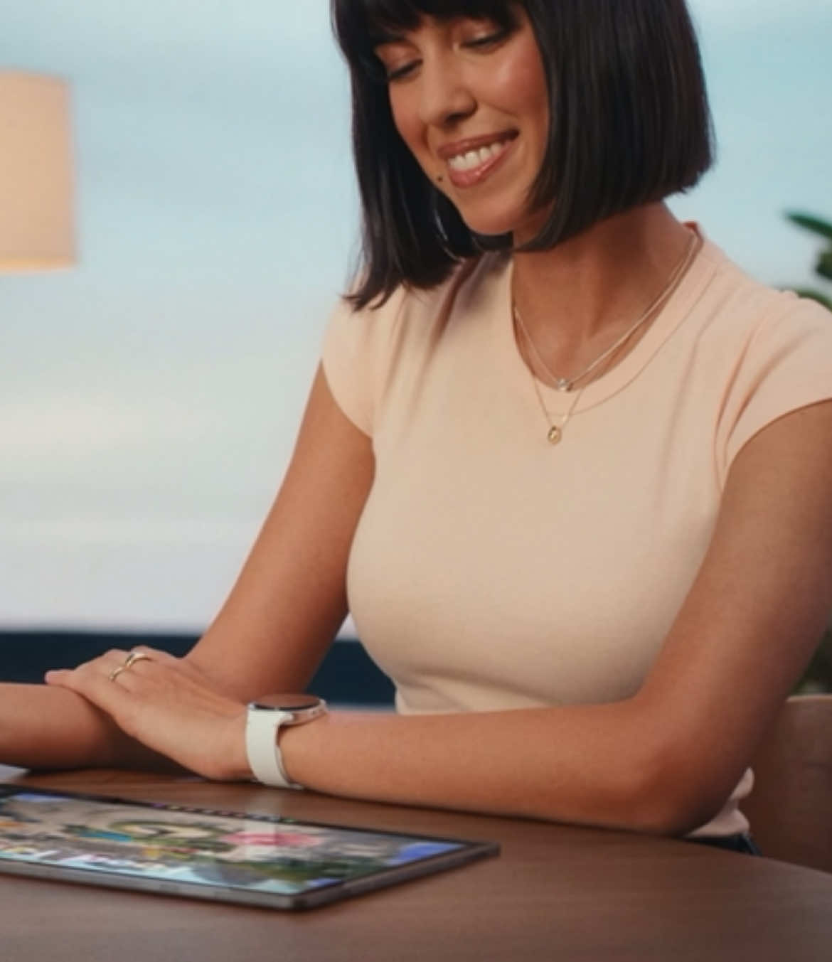 My cameo in the new Samsung commercial for the Galaxy Tab S11 Ultra🤍, an official Samsung girl #samsung #samsungtablet #nyfashion #nycmodel 