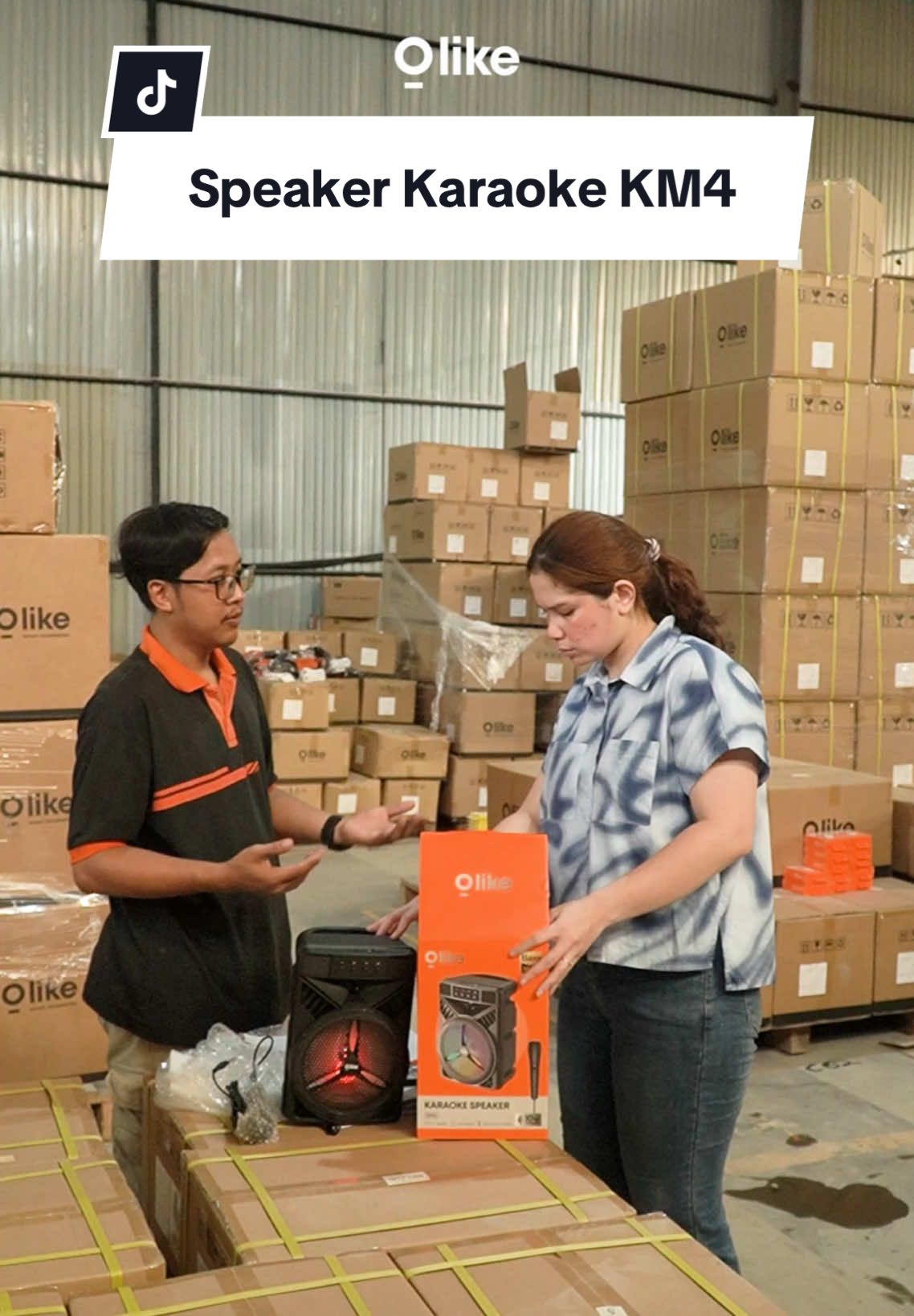 Di laporin enak nih yaa 😂😁 #olike #tiktokindonesia #aksesoris #OlikeSmartAccessories #speaker #karaoke #karaoketiktok #speakerkaraoke 