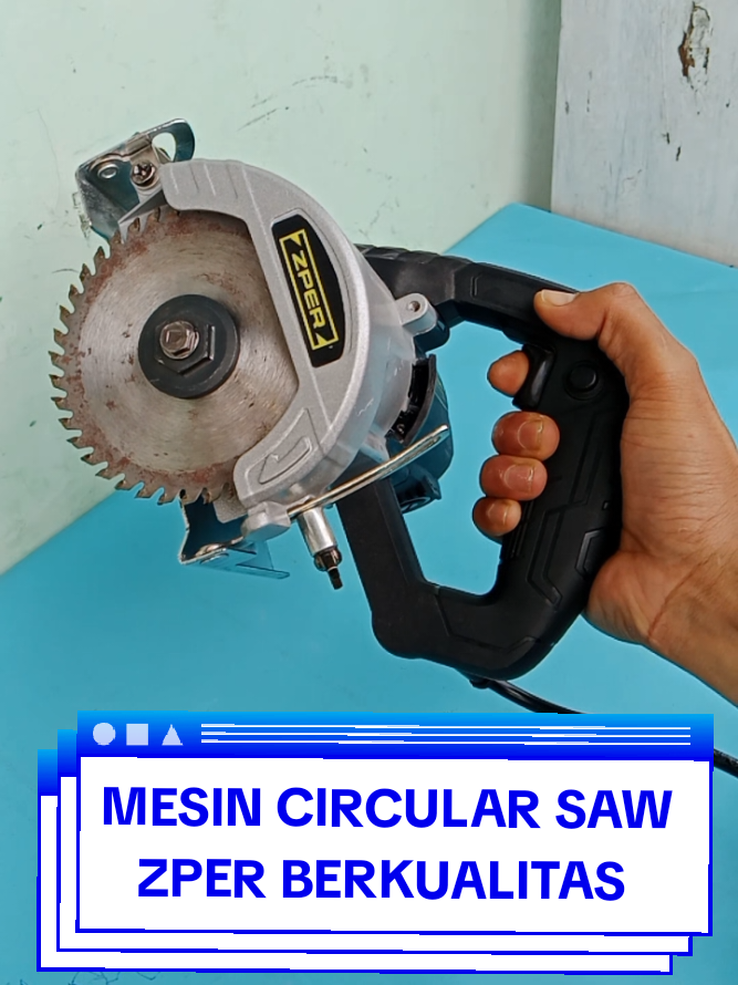 Circular Saw Zper Kualitas Premium Sangat Cocok Untuk Di Pakai Memotong Kayu Keramik Marmer #circularsaw #mesincircularsaw #mesinsirkel #zper #mesinpotongkayu 