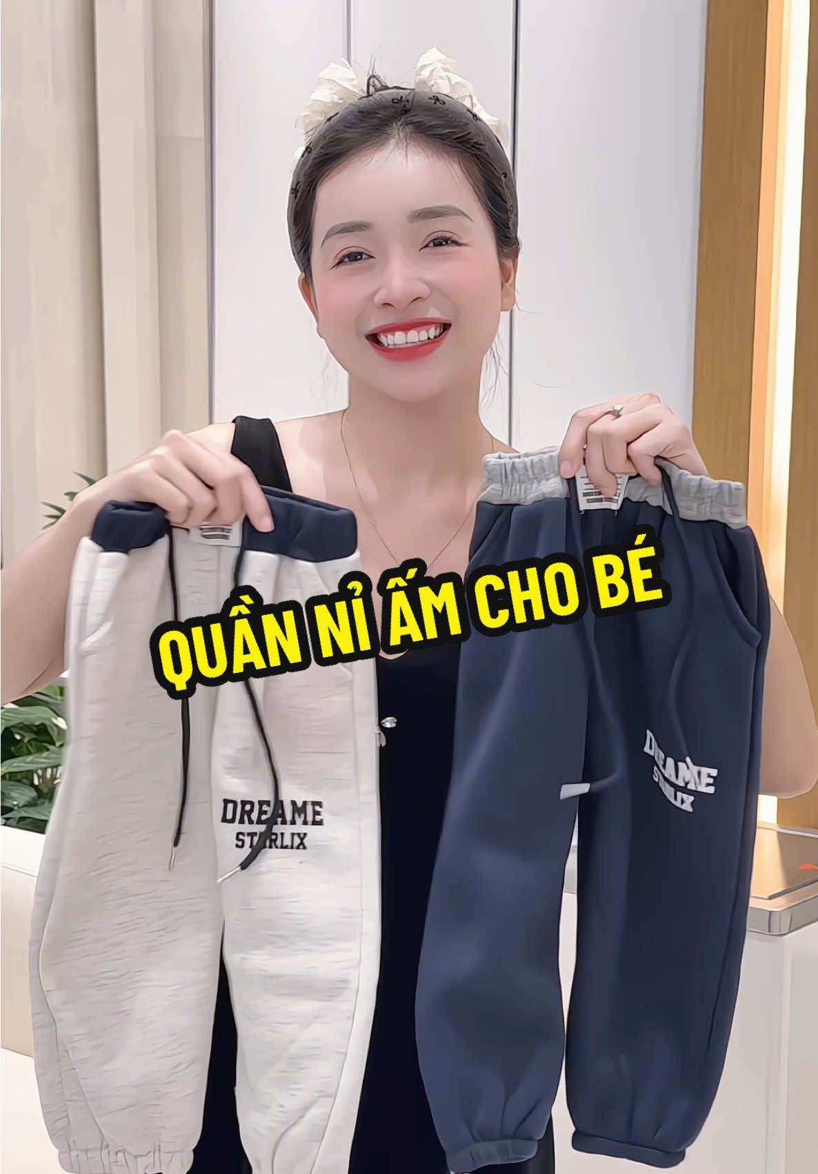 Quần nỉ bé trai ✨ Chất vải nỉ bông, ấm mà vẫn thoáng, cho bé chạy nhảy suốt ngày vẫn thoải mái. Ba mẹ yêu vào giỏ hàng chọn size cho bé nha🥰#nganetna #quannibetrai #thoitrangtreem #quanbetrai #dochobe 