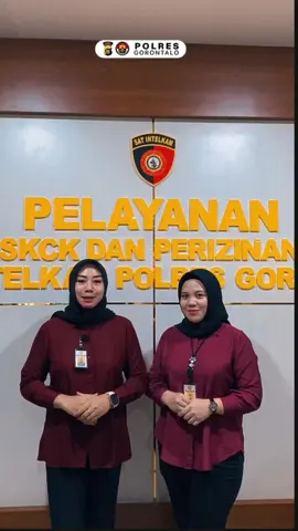 Pelayanan SKCK (Surat Keterangan Catatan Kepolisian) Polres Gorontalo siap membantu masyarakat dengan proses yang mudah, cepat, dan transparan. Kami berkomitmen untuk memberikan pelayanan terbaik demi keamanan dan kenyamanan masyarakat.  #SKCK #PolresGorontalo #PelayananTerbaik #SatintelkamPolresGorontalo #SemangatPresisiPolresGorontalo @Kapolres Gorontalo Official @Dewi Harmain 