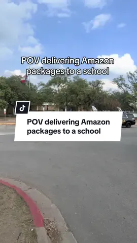Dang the cops are hot at this school, just trynna deliver some packages #amazon #amazondelivery #delivery #packages #fyp 