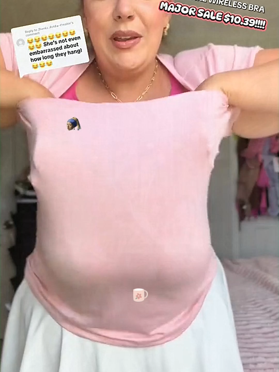 WAIT FOR IT..🤯🤯 This feelingirl bra is not only too affordable rn but it’s wireless and lifting so it’s super comfortable. HURRY! #feelingirlbra #bra #wirelessbra #LanguageLearning #tiktokshop