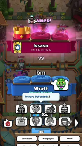 This went on for like 4 minutes cus this clip is 2 mins and that’s when i started recording #clashroyale #bm #fyp #viral 