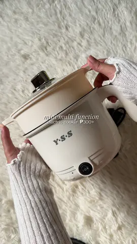 mini electric cooker na ₱300 lang huhu very quality at easy to cook na lang😩 #minicooker #electriccooker #multifunctionalcooker 